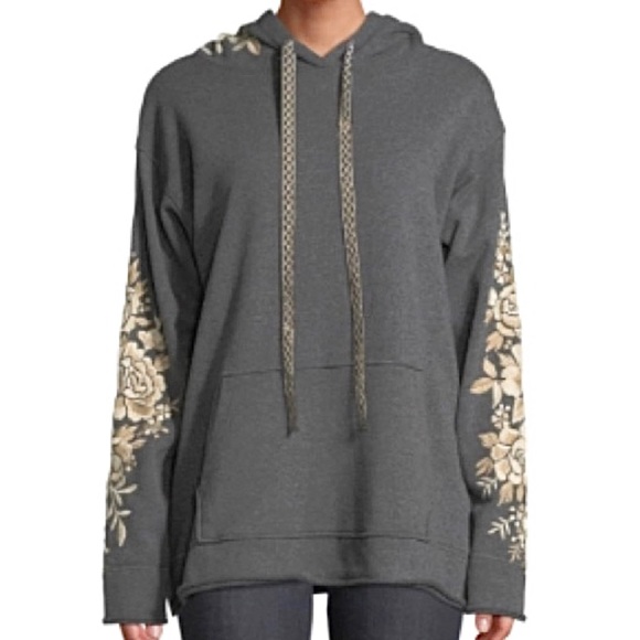 Johnny Was Olenna Embroidered Pullover Hoodie - Picture 5 of 10